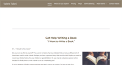 Desktop Screenshot of helpwritingabook.com